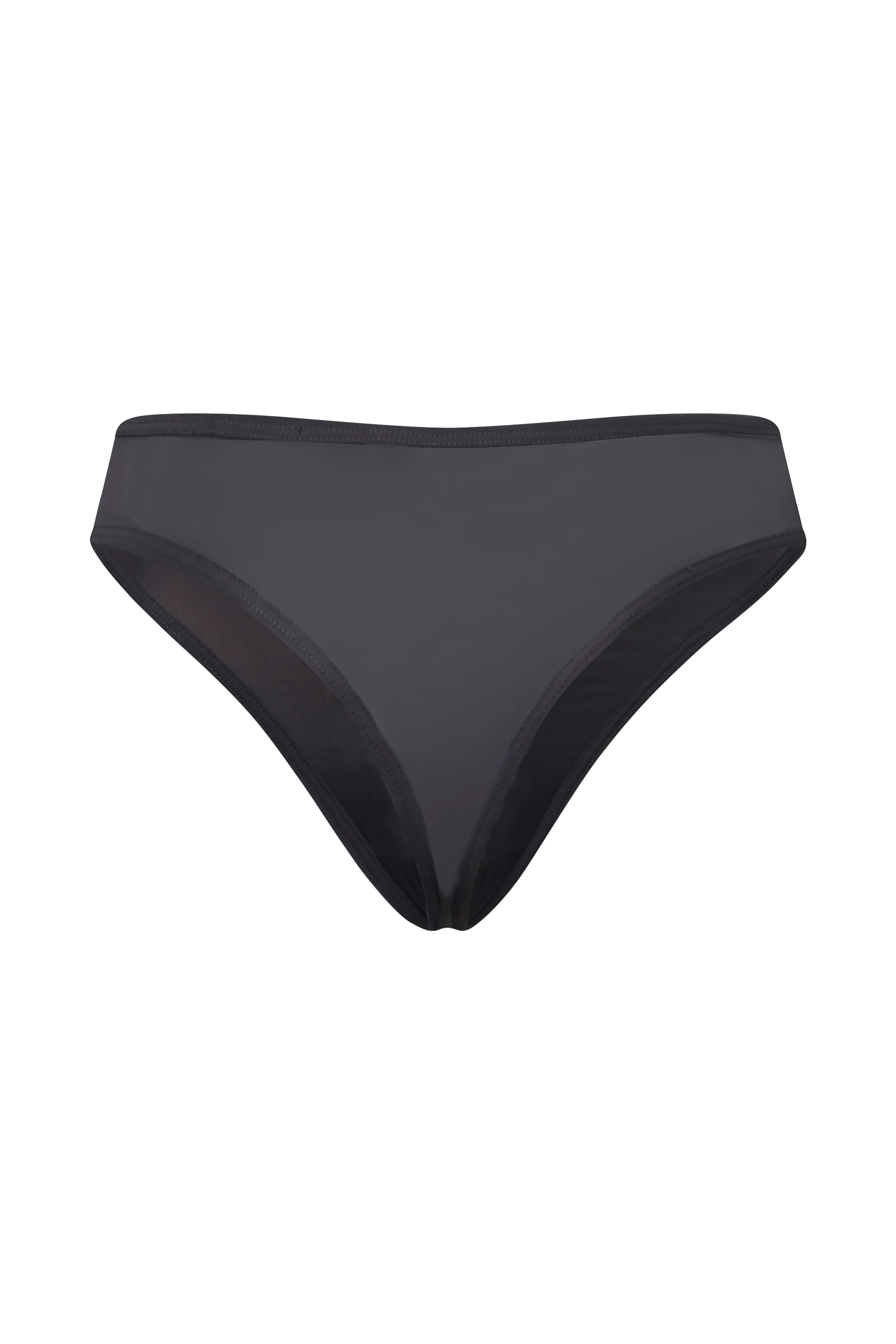 SENSUELLE NOIR MESH THONG