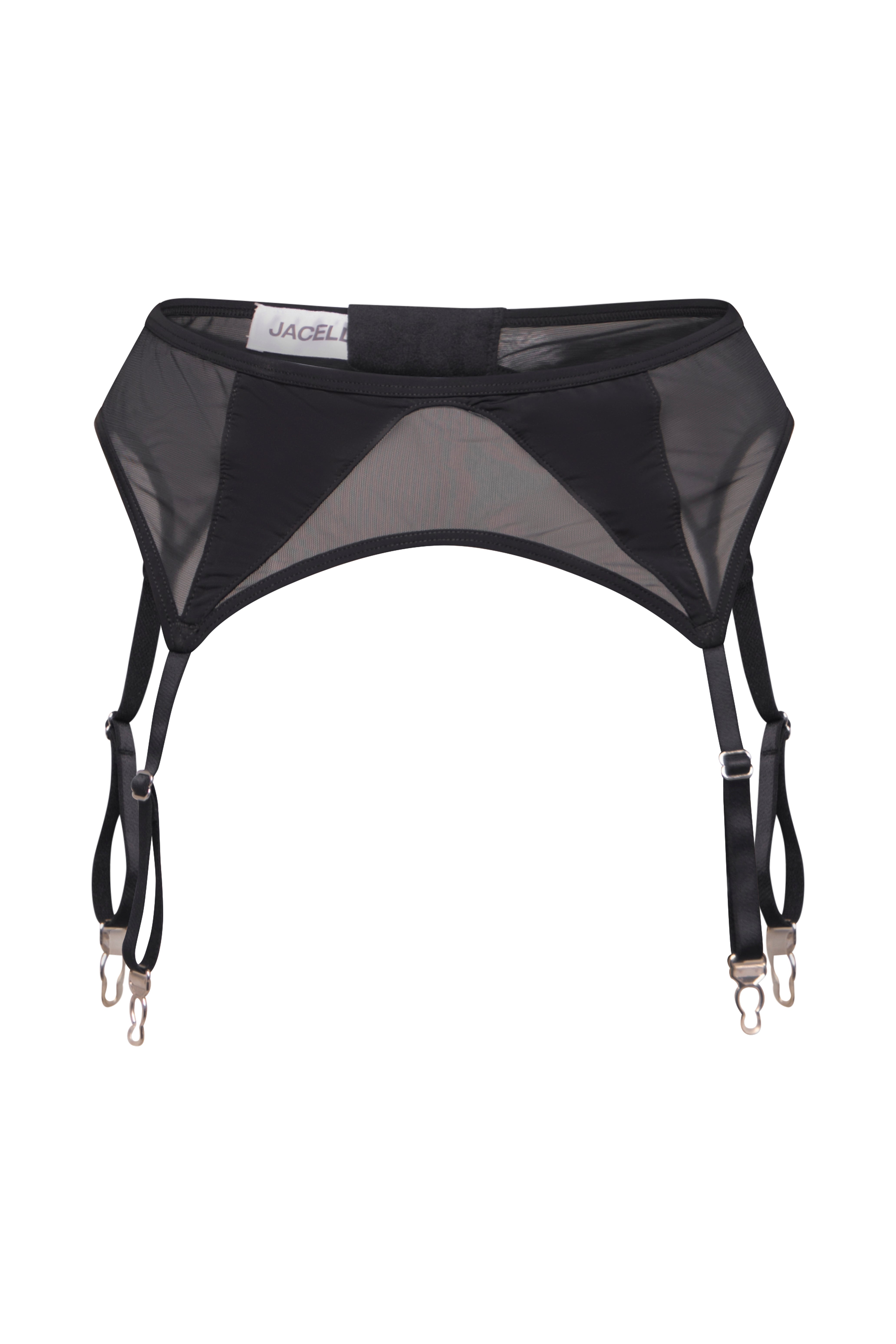 SENSUELLE  NOIR GARTER SUSPENDER