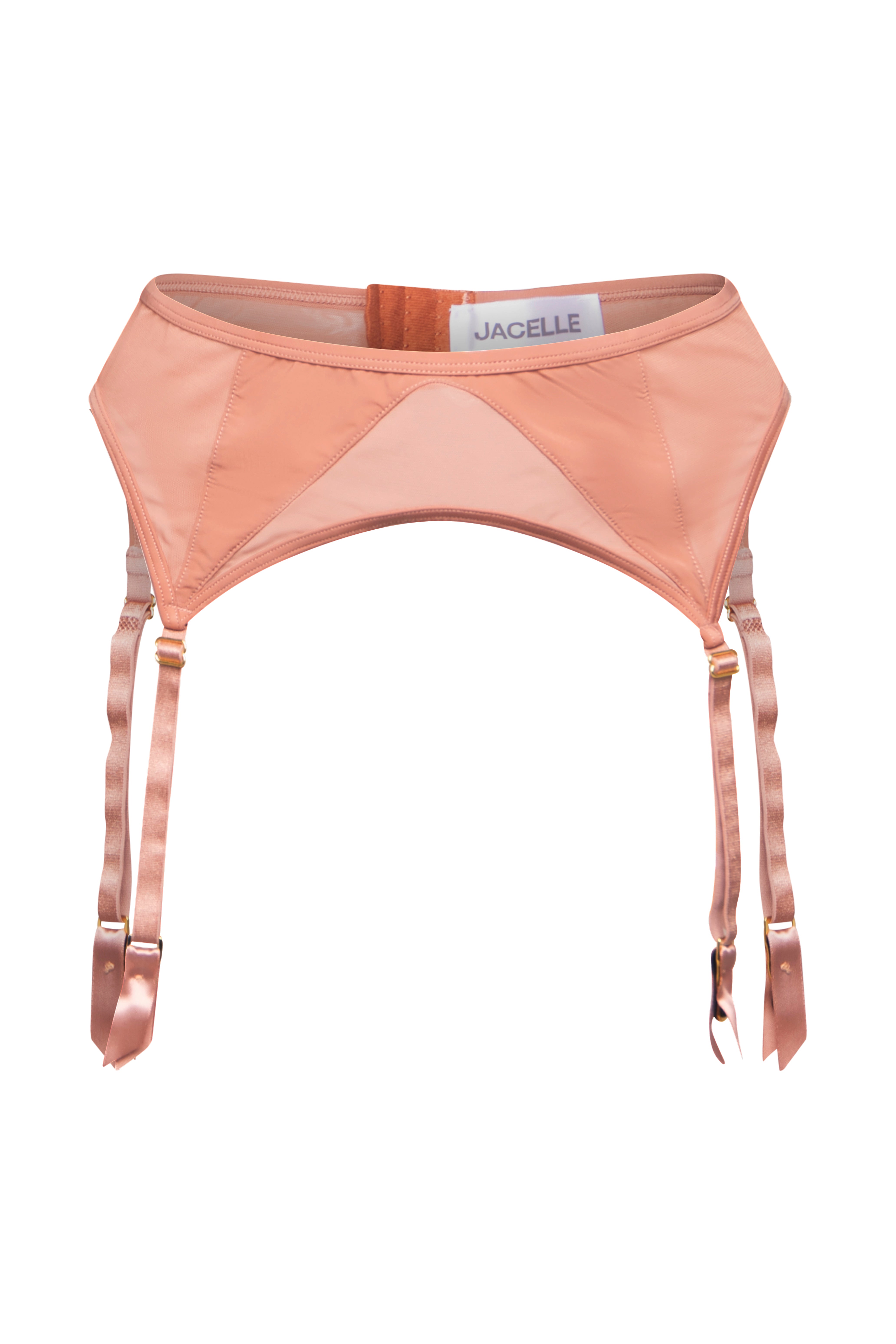 SENSUELLE FAWN GARTER SUSPENDER