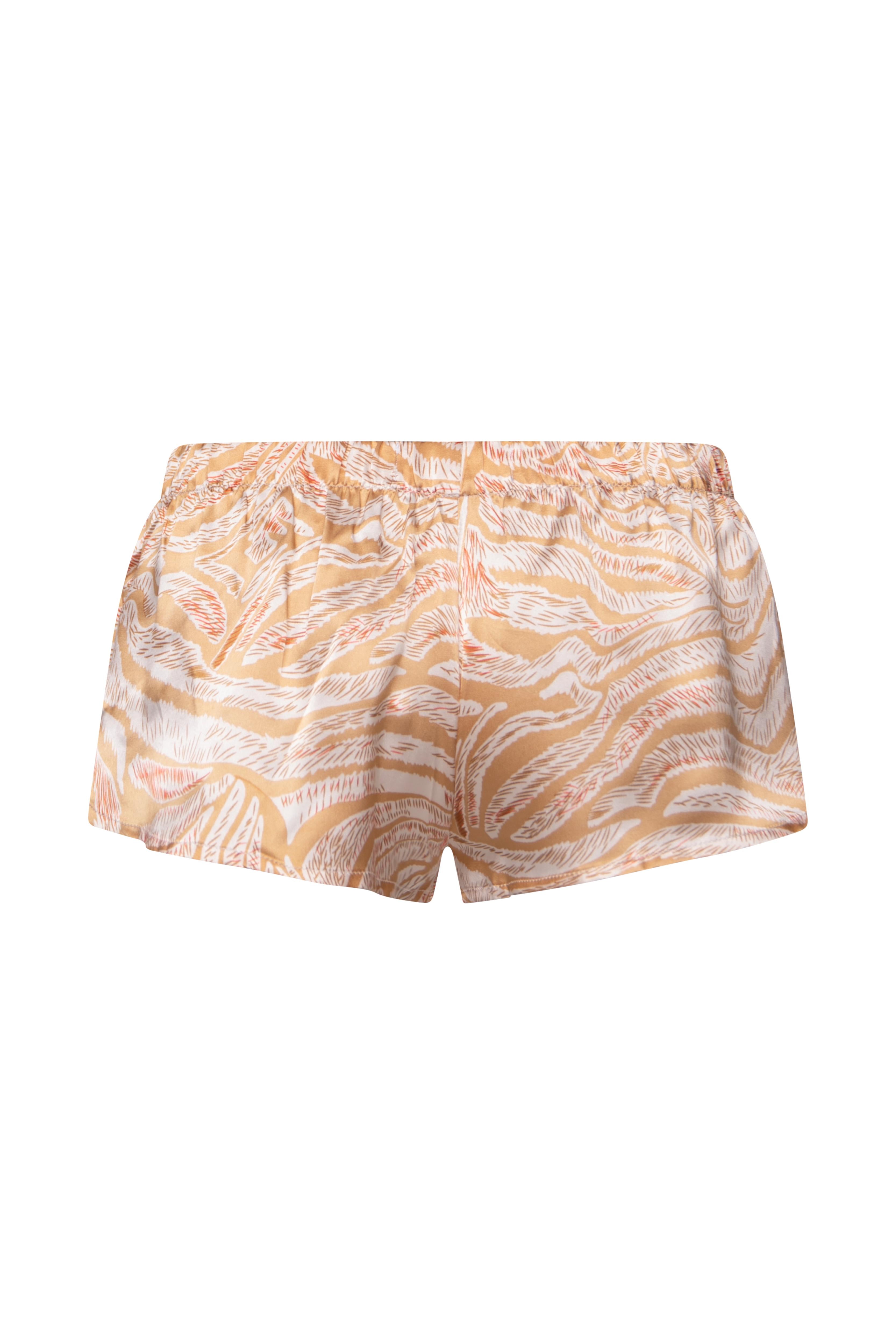 WISPY PRINT SILK SHORTS